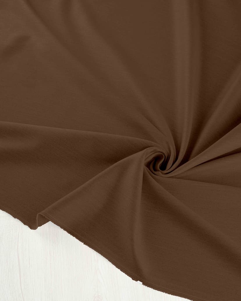 کتان گاباردین ترک ضخیم شکلاتی تیره