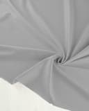 کتان گاباردین ترک ضخیم طوسی-نقره‌ای